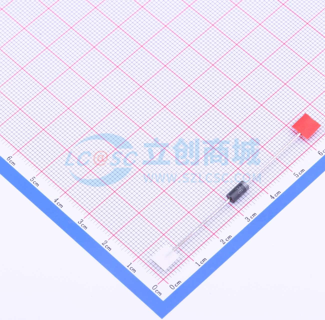 点击查看大图 P6KE110A实物图