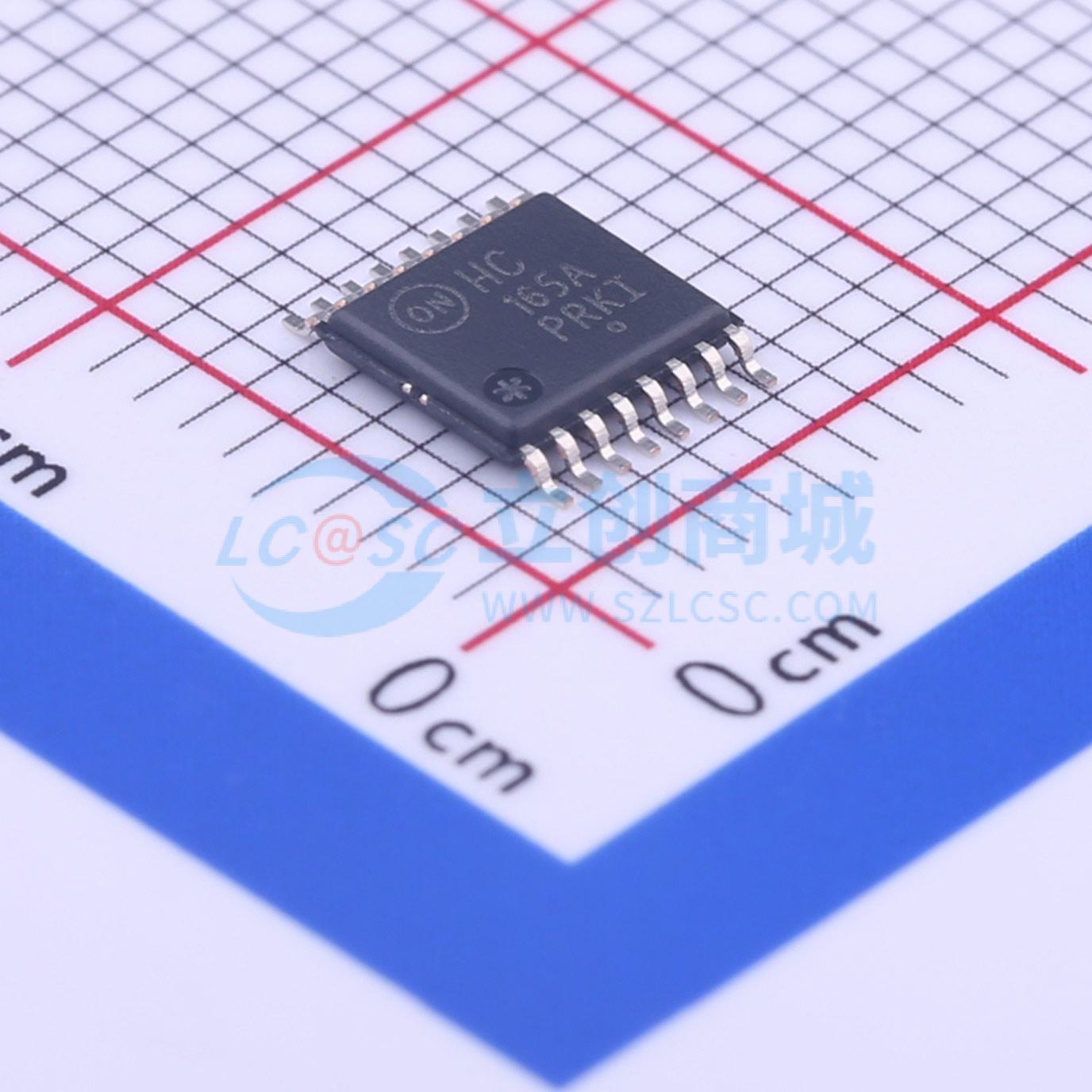 点击查看大图 MC74HC165ADTR2G实物图