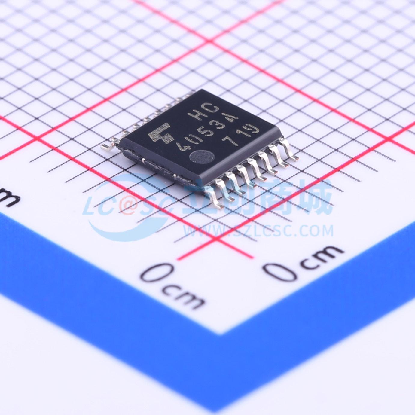 点击查看大图 TC74HC4053AFT实物图