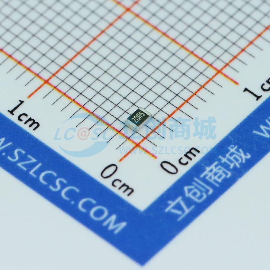 点击查看大图 0805W8F205JT5E实物图