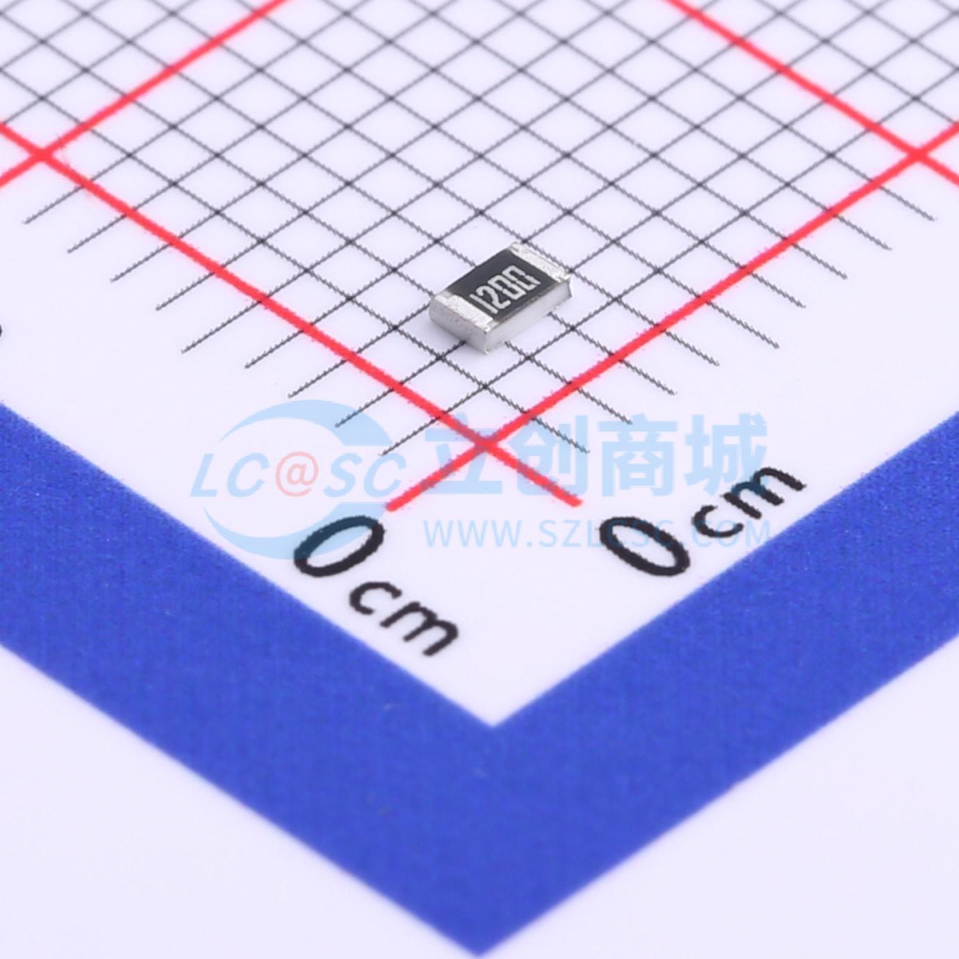 0805W8F1200T5E实物图