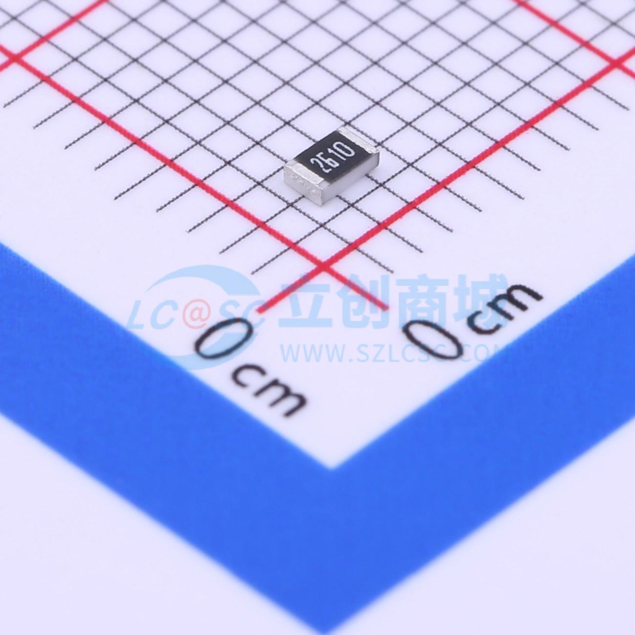 0805W8F2610T5E实物图