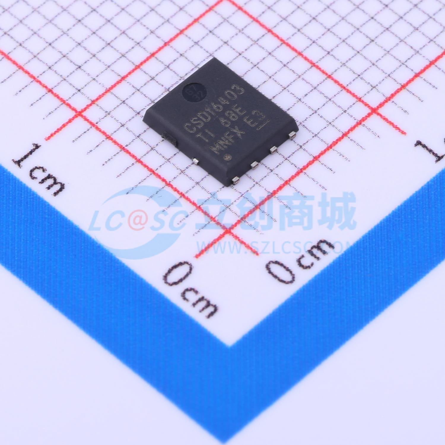 点击查看大图 CSD16403Q5A实物图