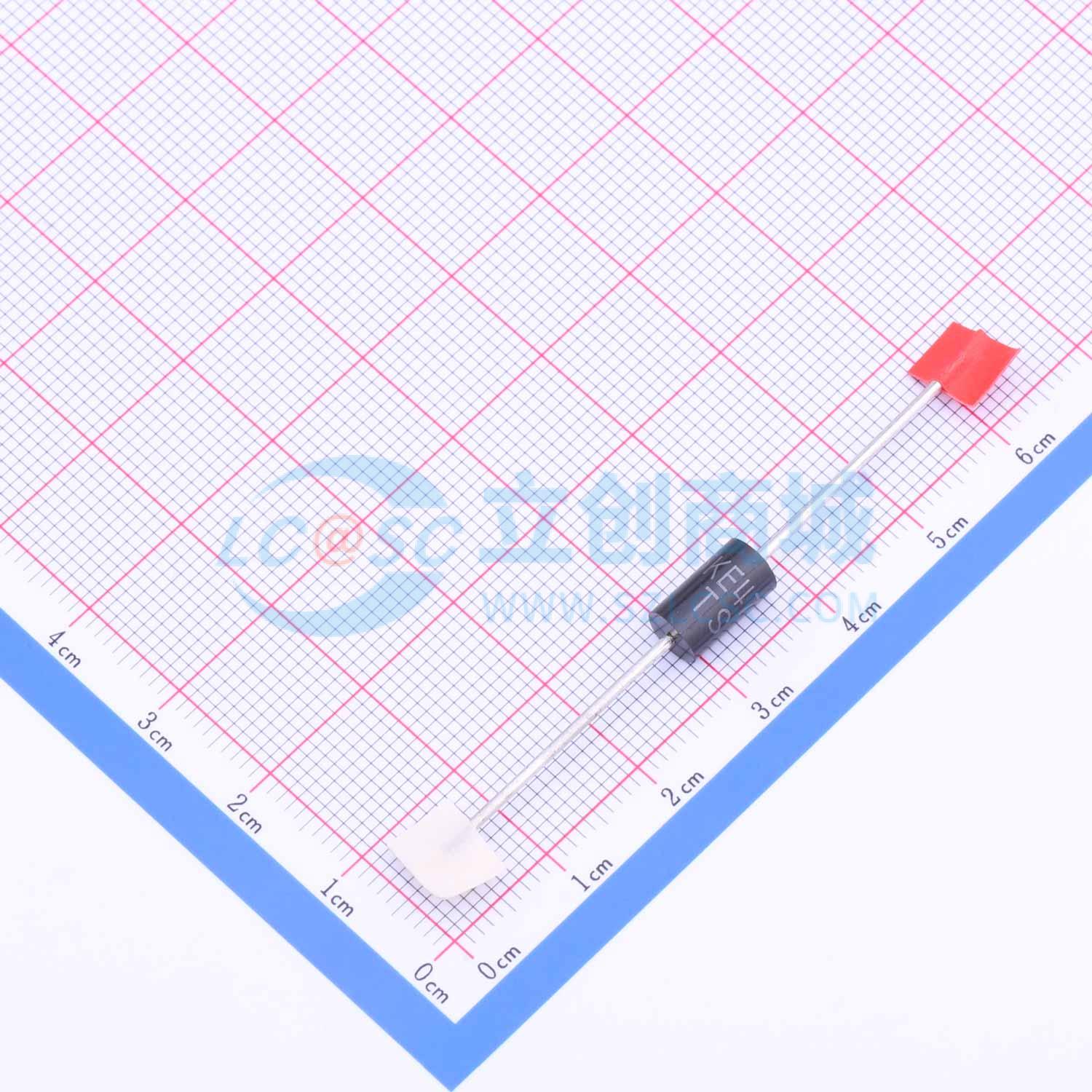 点击查看大图 1.5KE47CA实物图