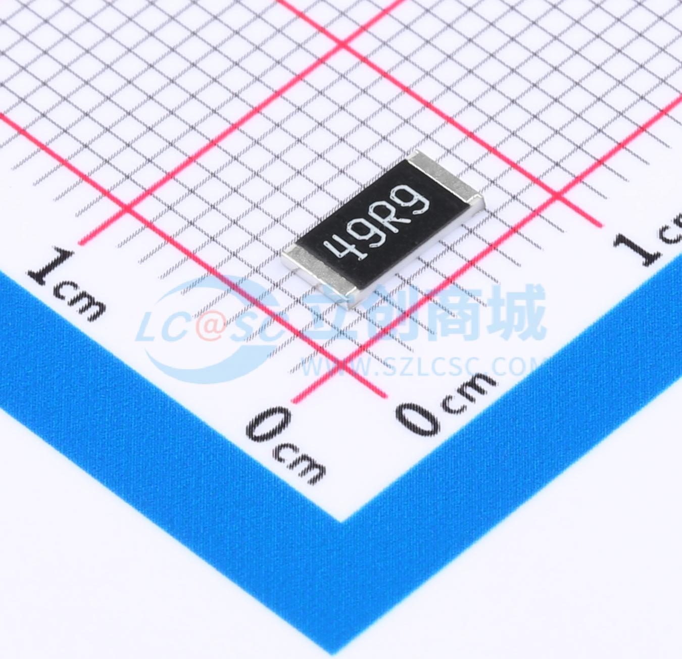 点击查看大图 CRCW251249R9FKEG实物图