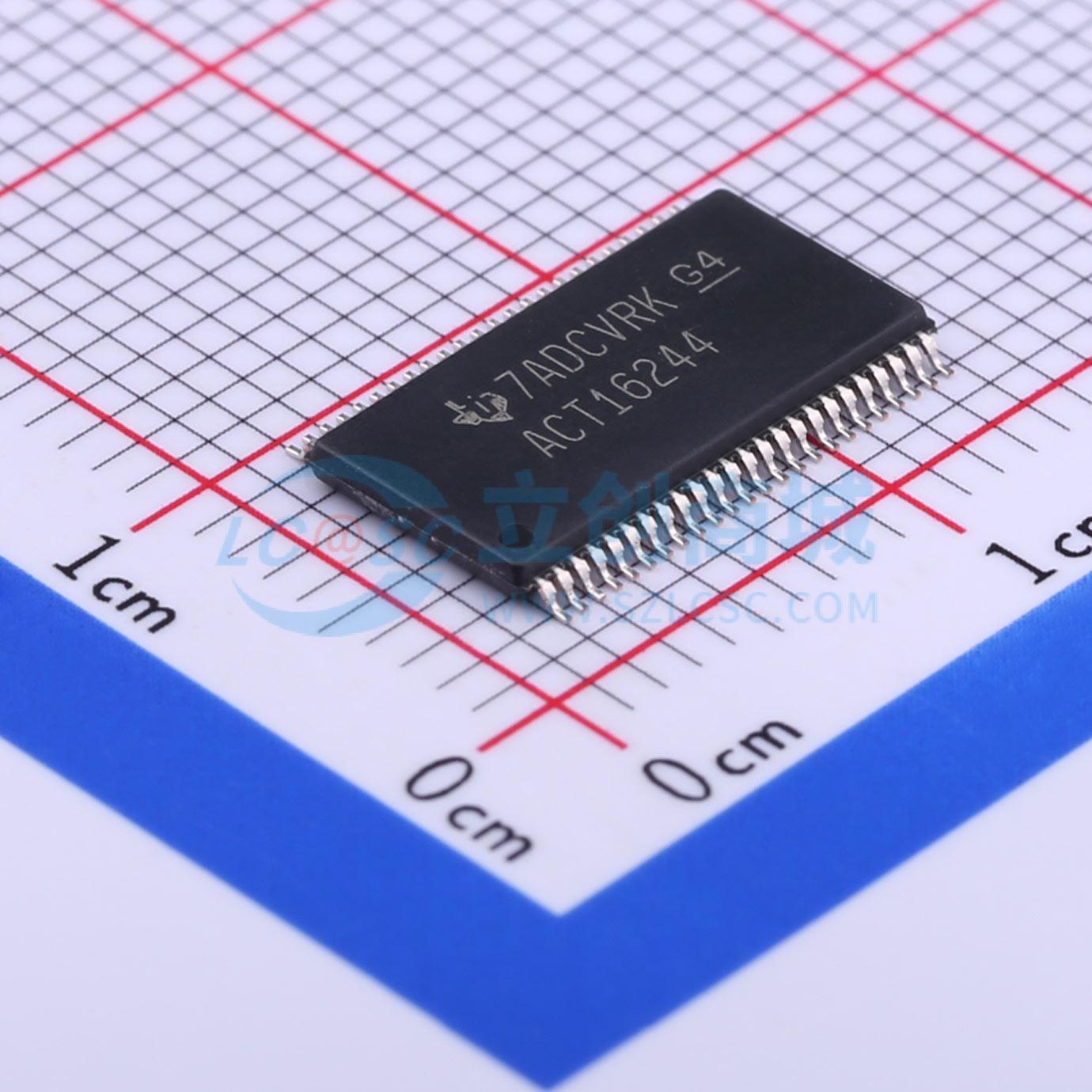 点击查看大图 74ACT16244DGGR实物图