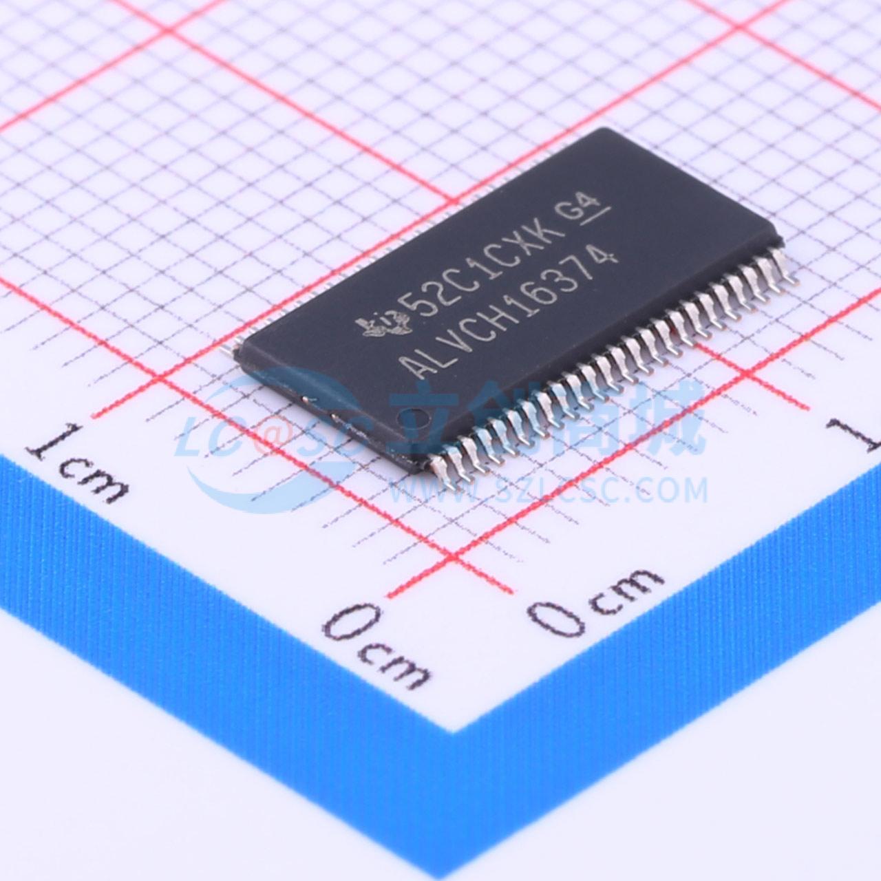 点击查看大图 SN74ALVCH16374DGGR实物图