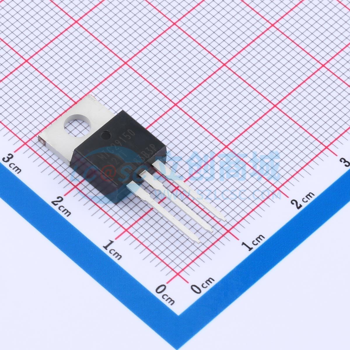 点击查看大图 MIC29150-12WT实物图