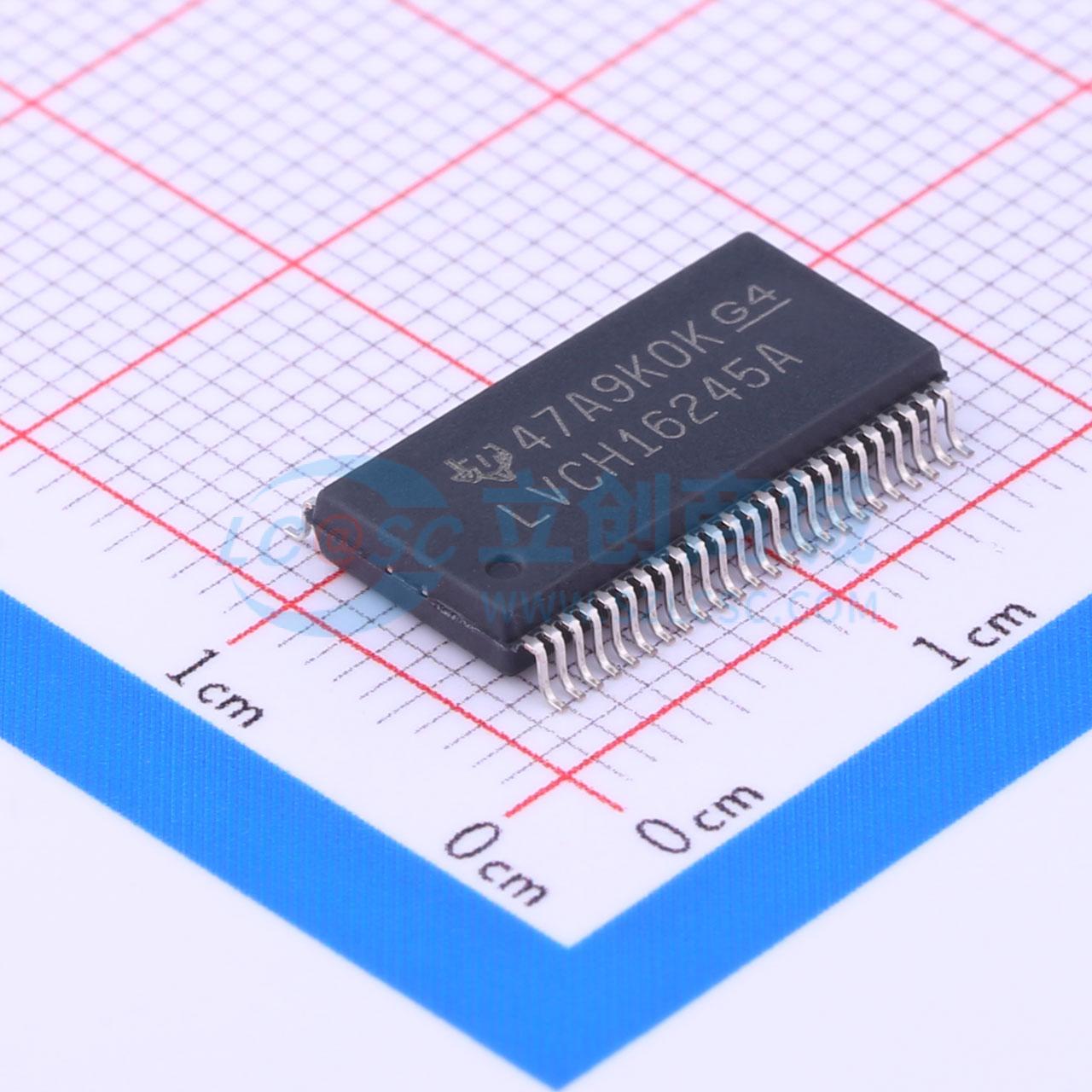 SN74LVCH16245ADLR实物图