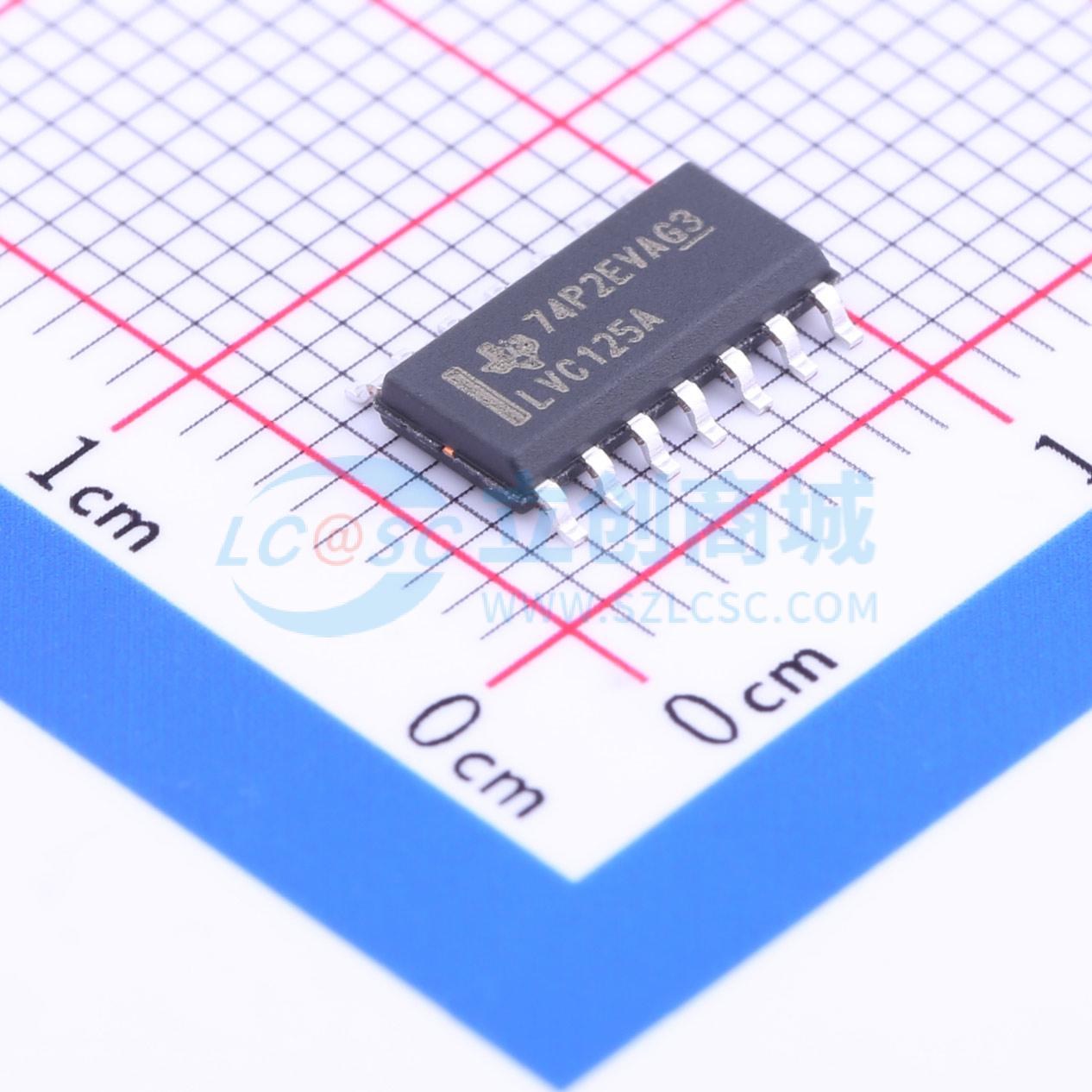 点击查看大图 SN74LVC125ADR实物图