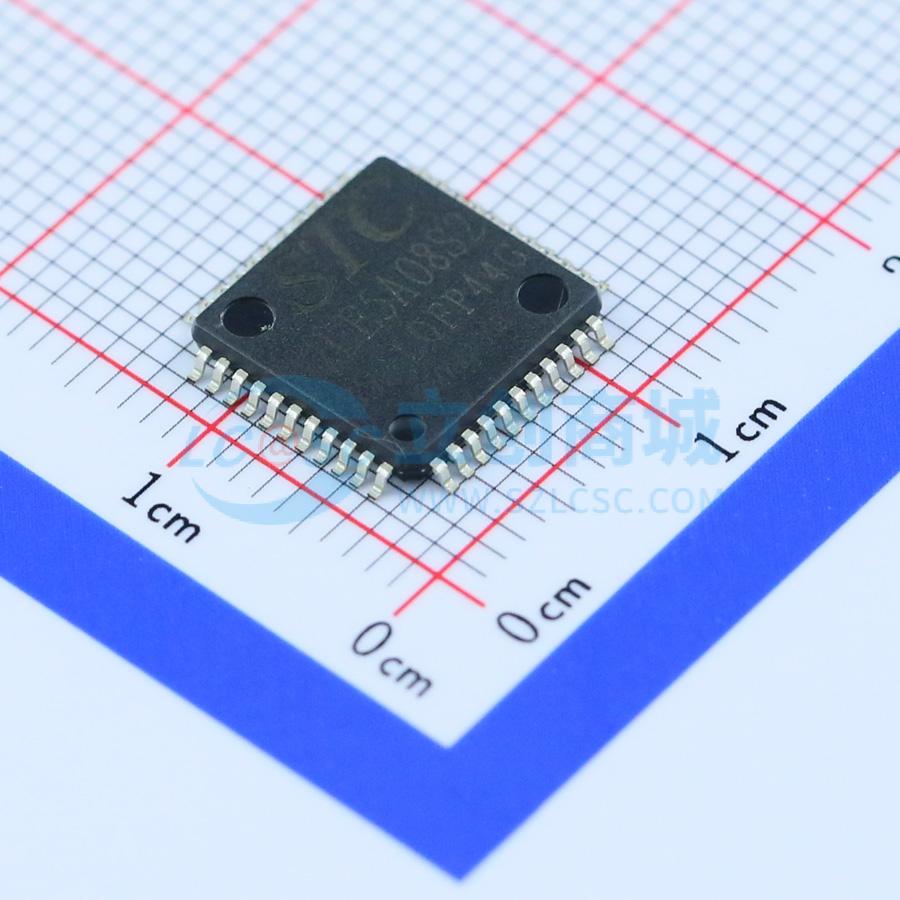 STC12LE5A08S2-35I-LQFP44实物图