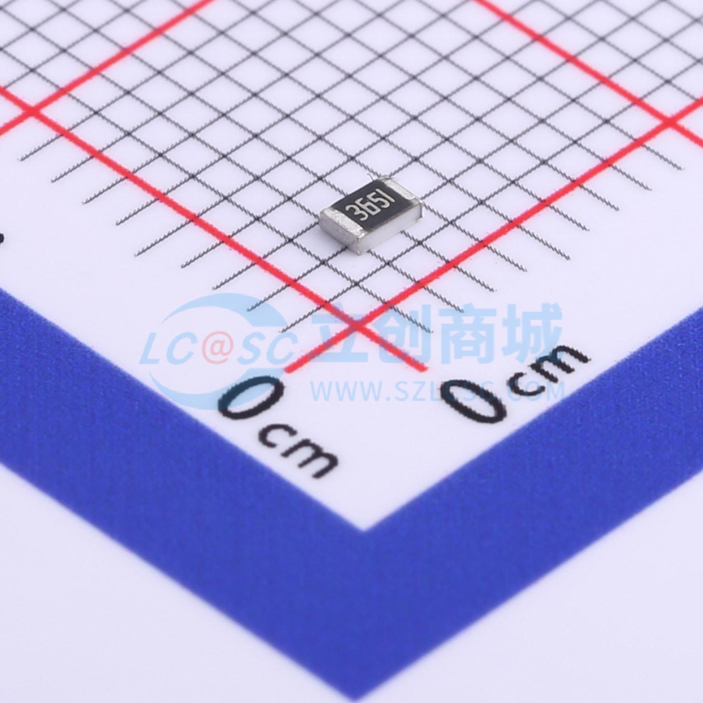 点击查看大图 0805W8F3651T5E实物图