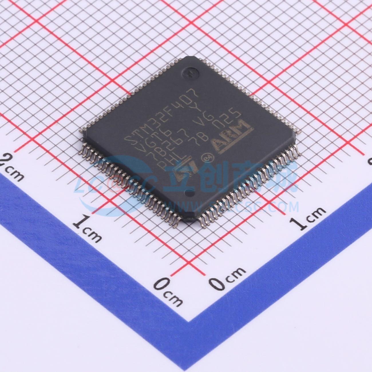 STM32F407VGT6实物图