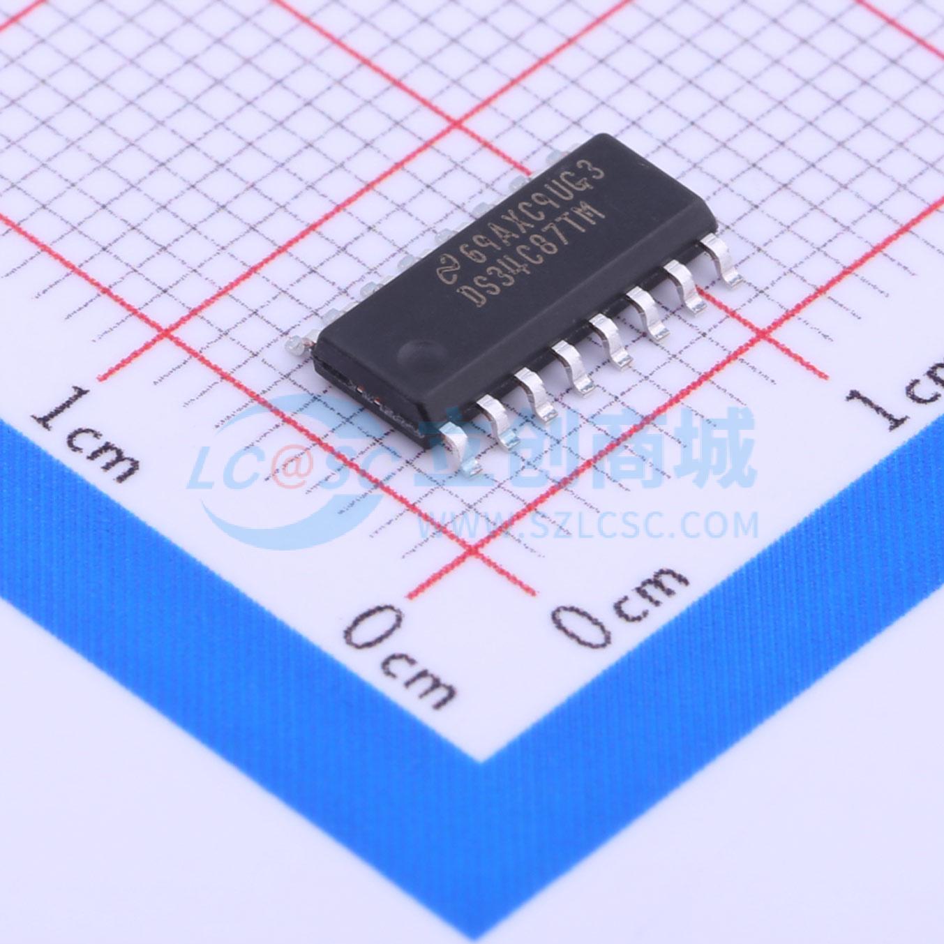 点击查看大图 DS34C87TMX实物图