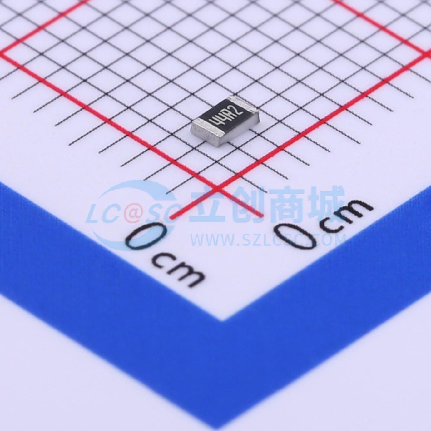 点击查看大图 0805W8F442JT5E实物图
