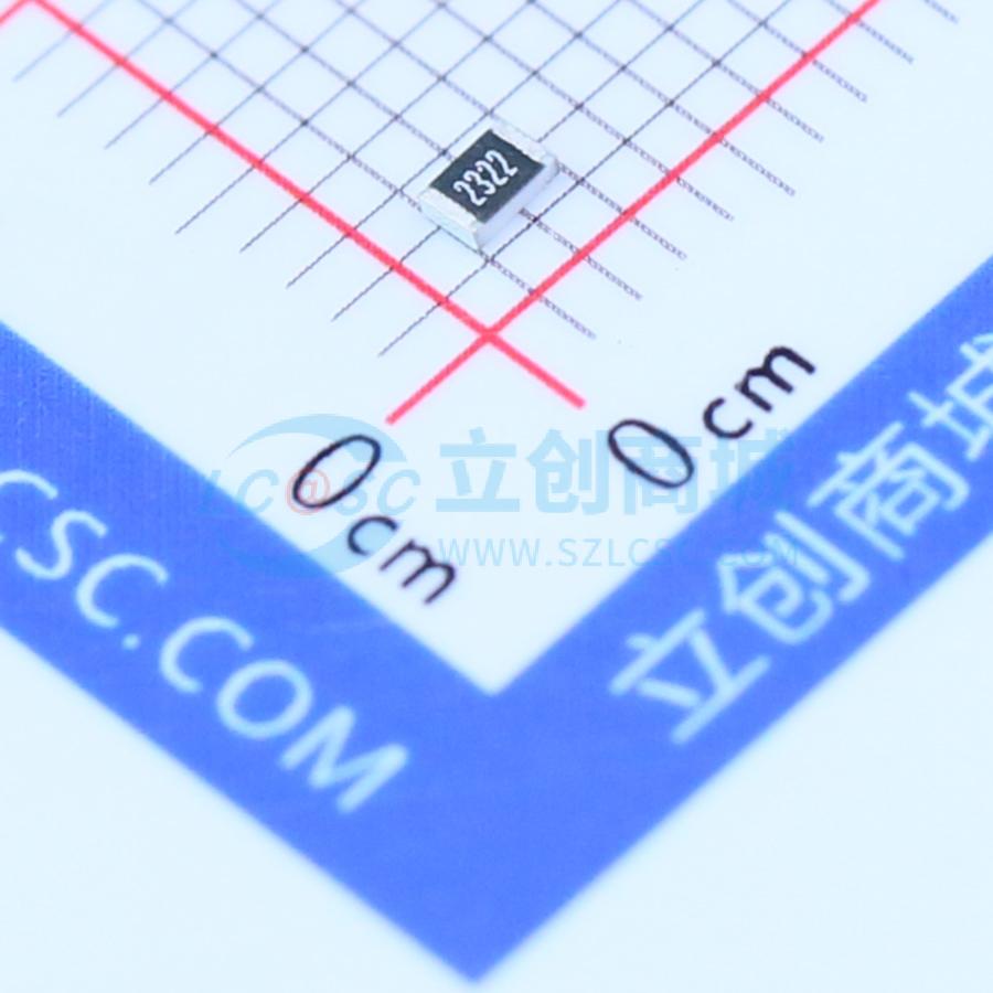 0805W8F2322T5E实物图