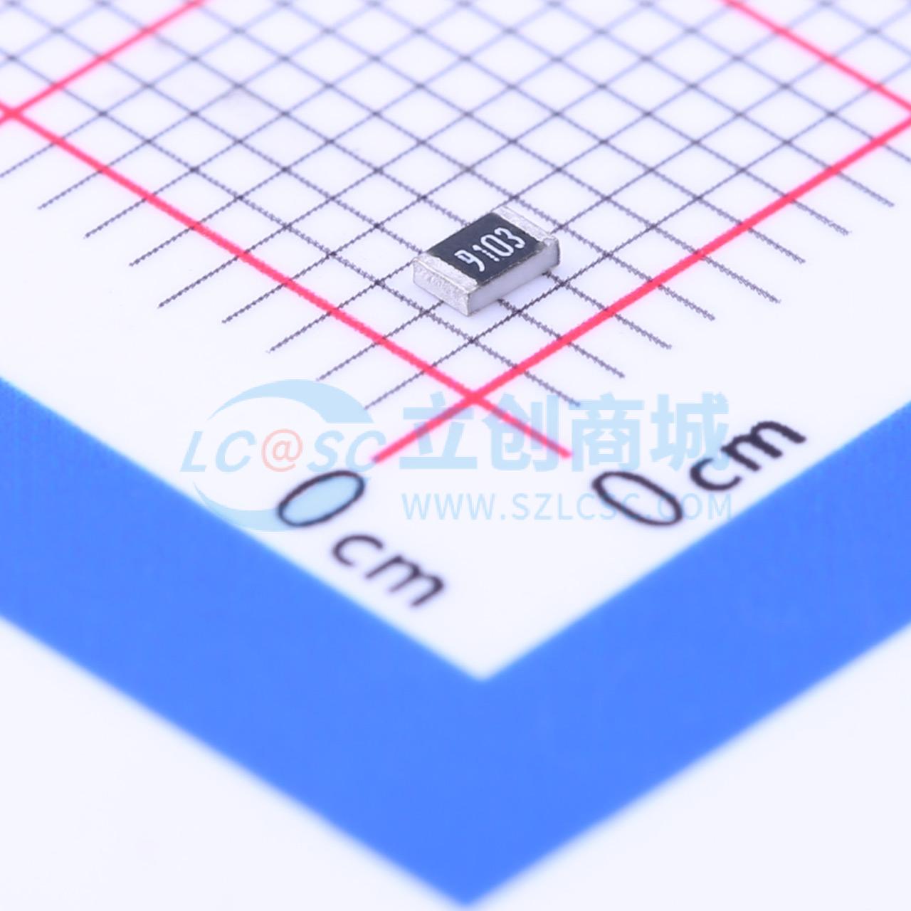 0805W8F9103T5E实物图