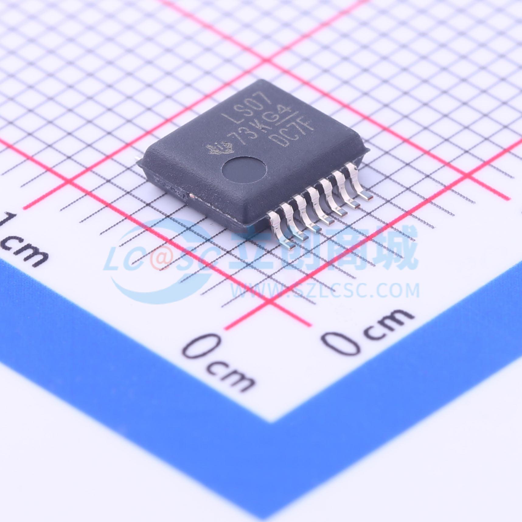 点击查看大图 SN74LS07DBR实物图