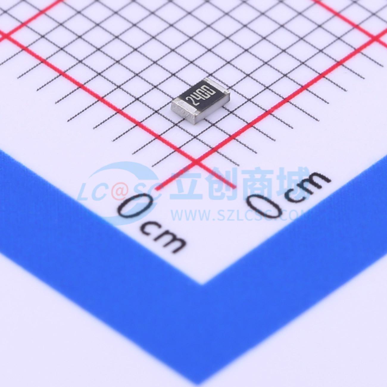 0805W8F2400T5E实物图