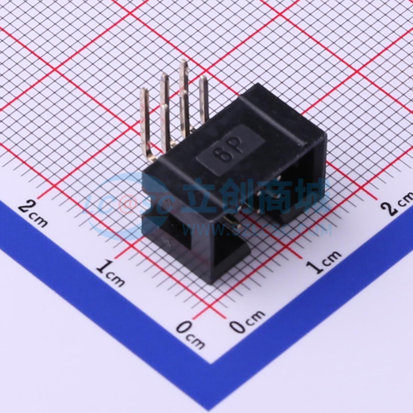 点击查看大图 2.54-2*3P弯简牛实物图