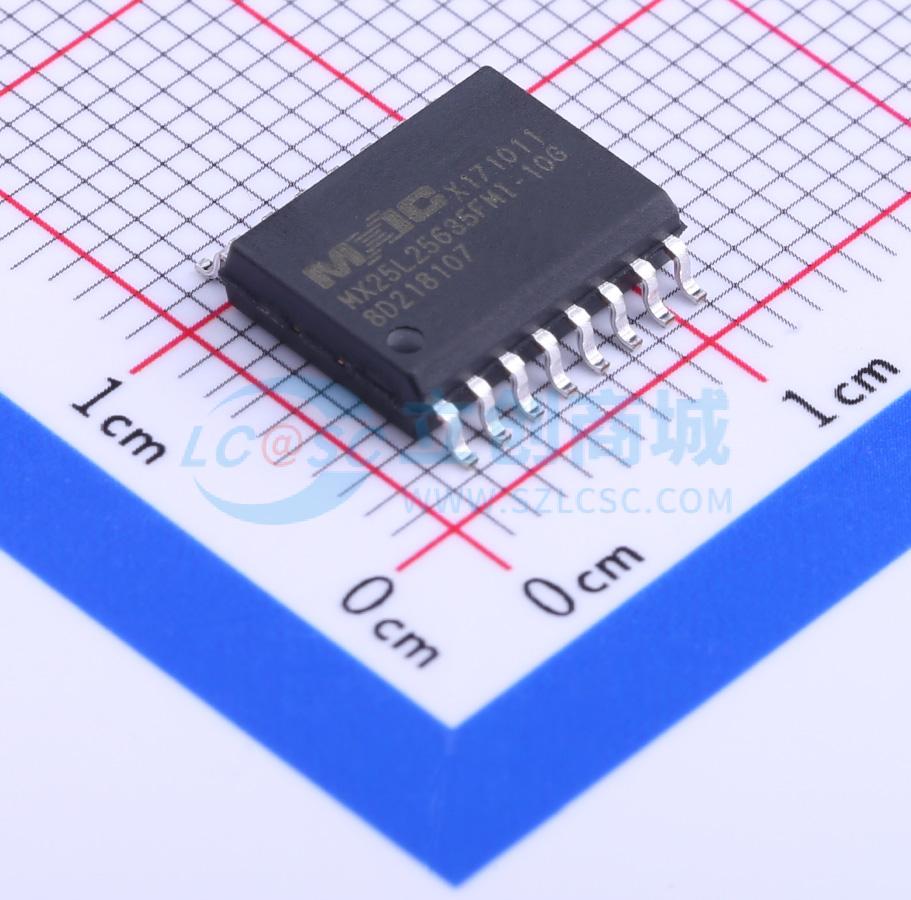 点击查看大图 MX25L25635FMI-10G实物图