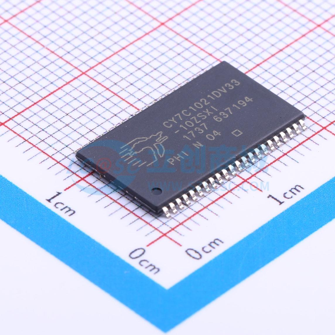 点击查看大图 CY7C1021DV33-10ZSXI实物图