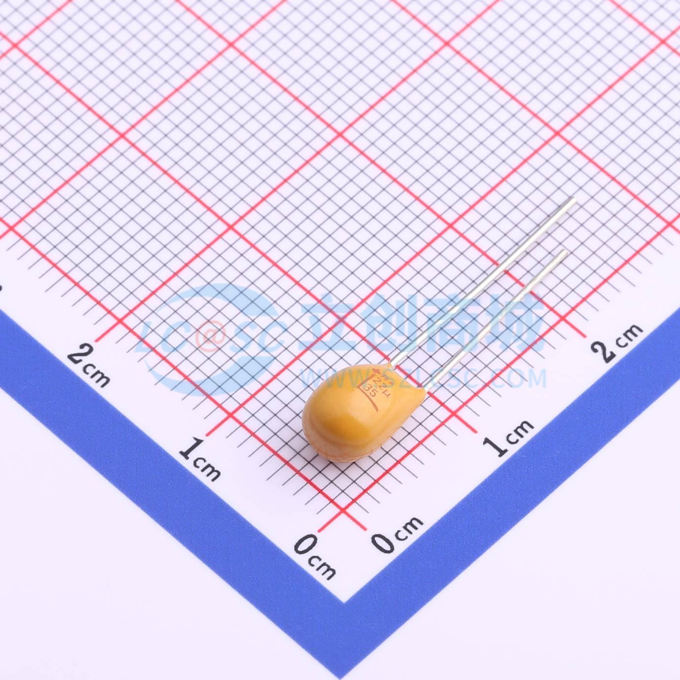 点击查看大图 TAP226M035SCS实物图