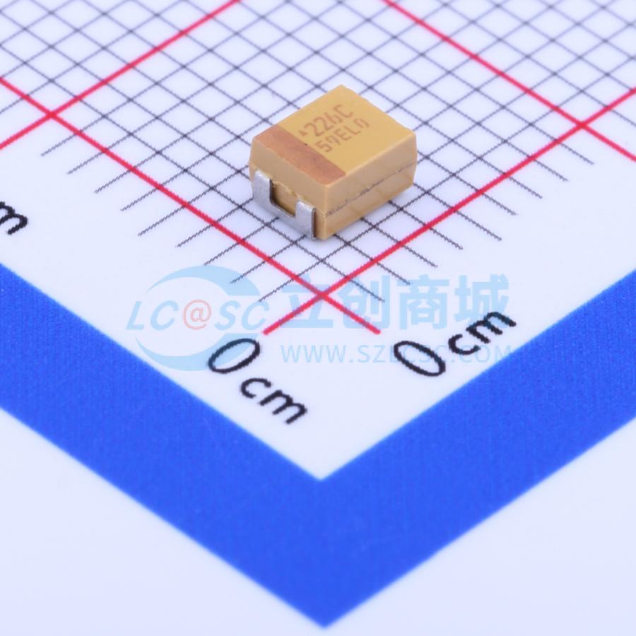 点击查看大图 TAJB226M016RNJ实物图