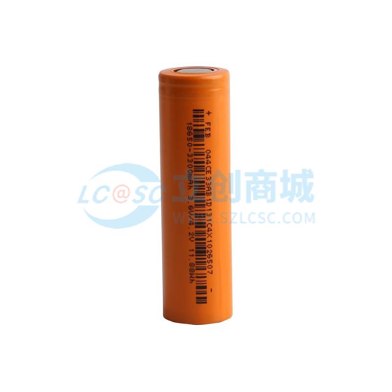 18650-3300 3.6V/3.3Ah实物图