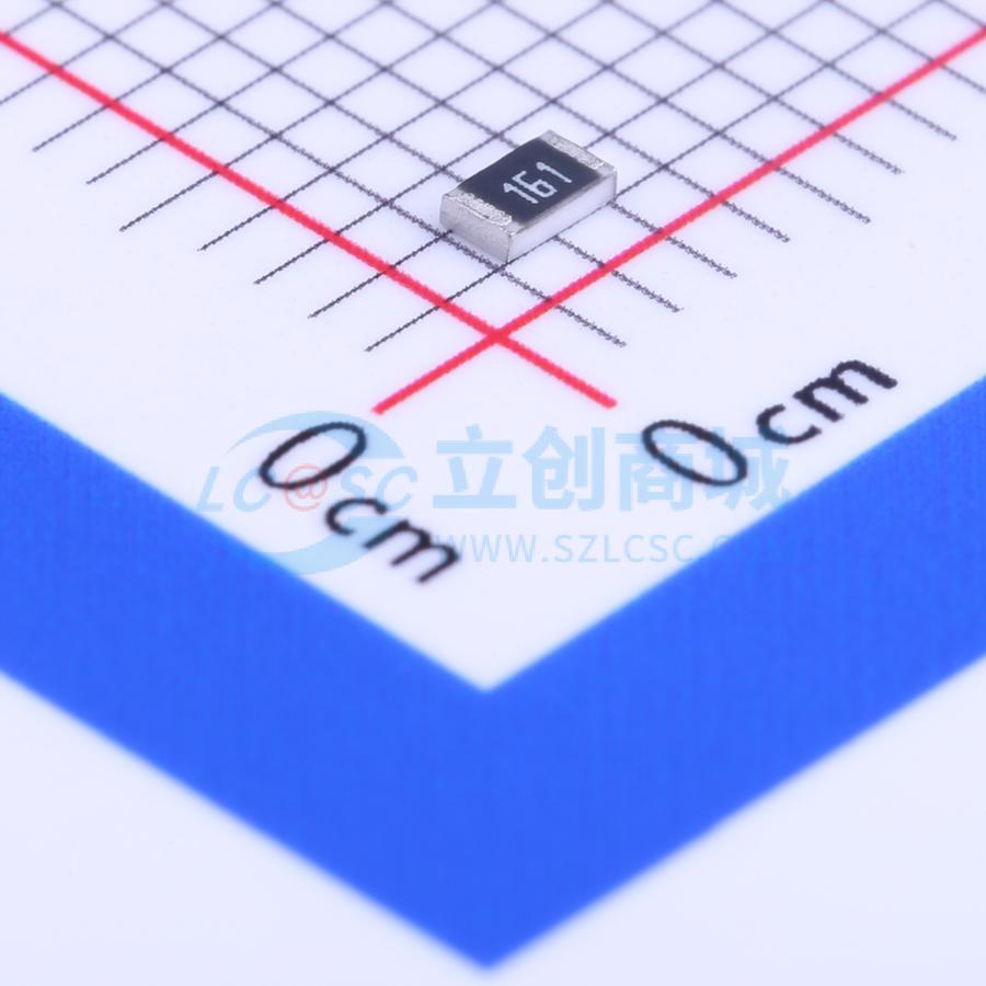 点击查看大图 0805W8J0161T5E实物图