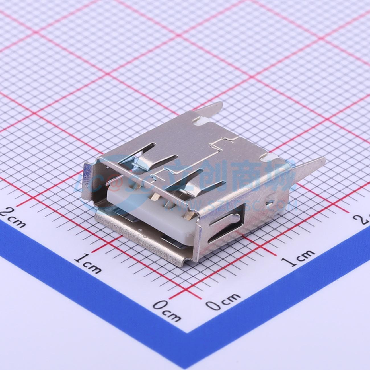 A型母头180度直脚实物图