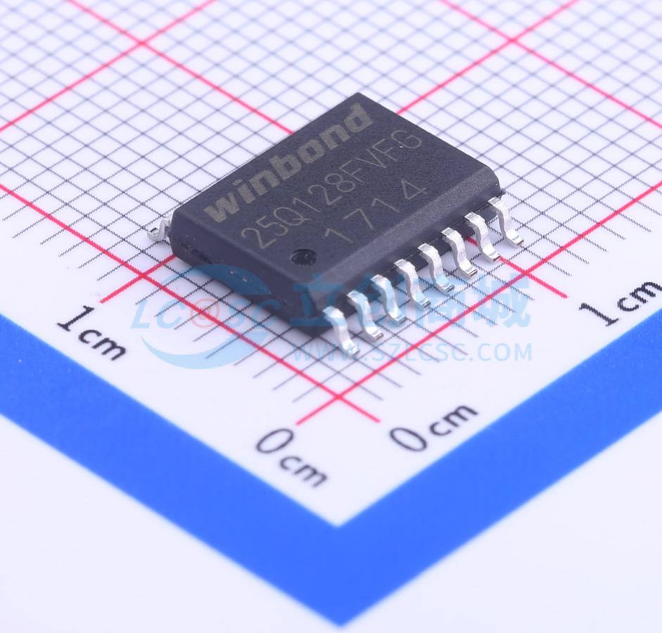点击查看大图 W25Q128FVFIG实物图