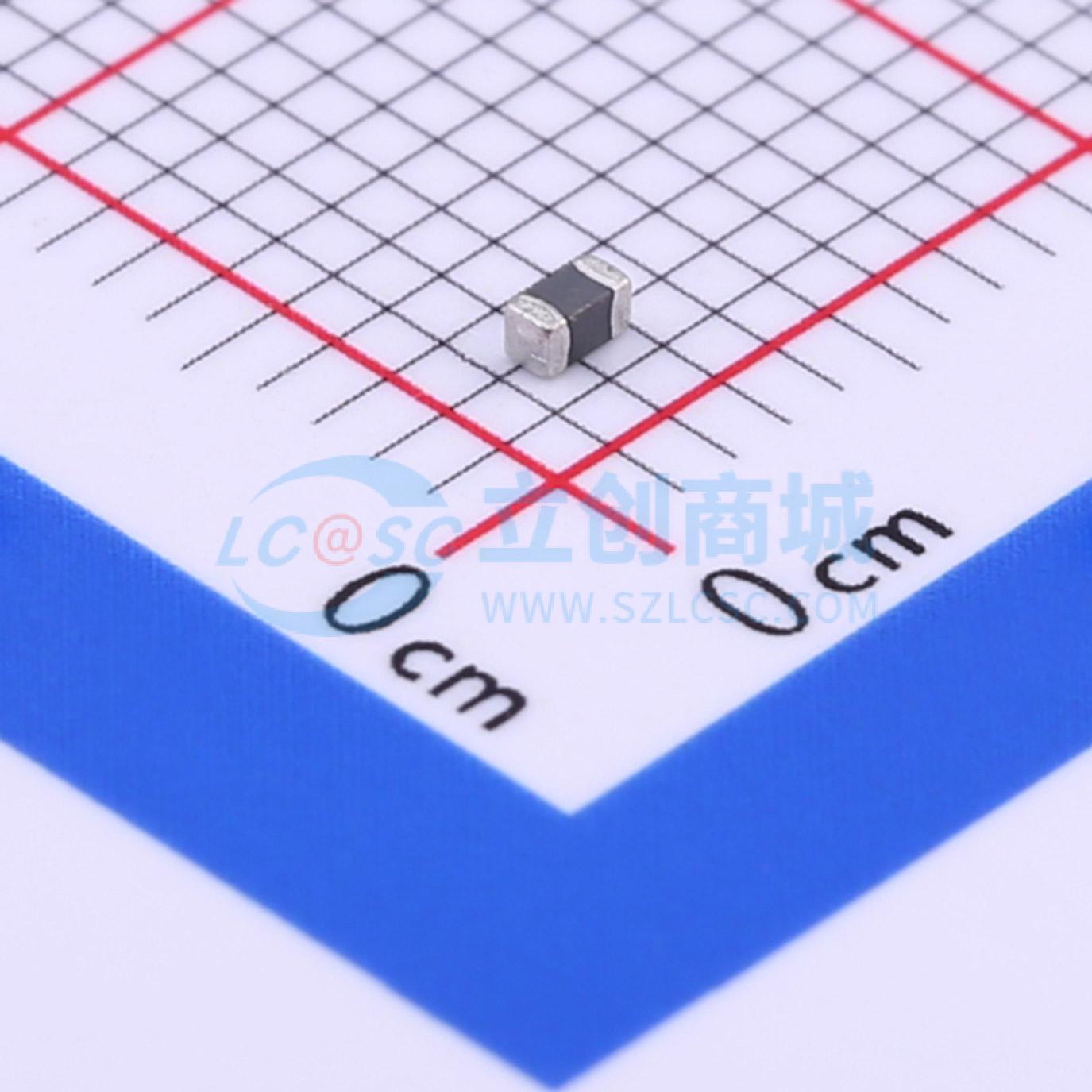 点击查看大图 GZ1608D102TF实物图