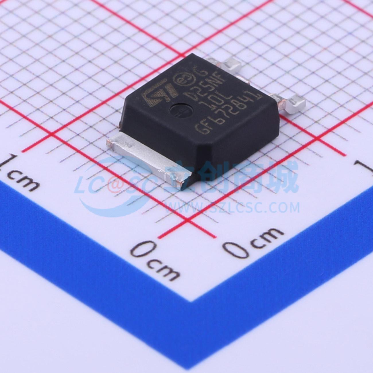 点击查看大图 STD25NF10LT4实物图