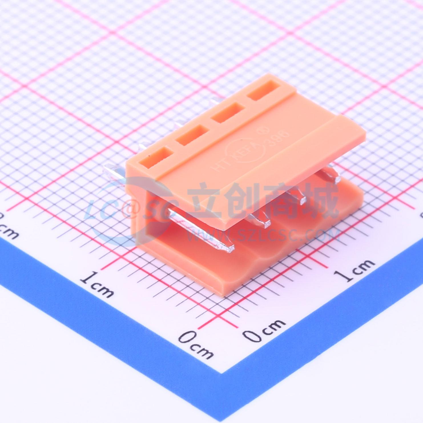 HT396V-3.96-4P实物图