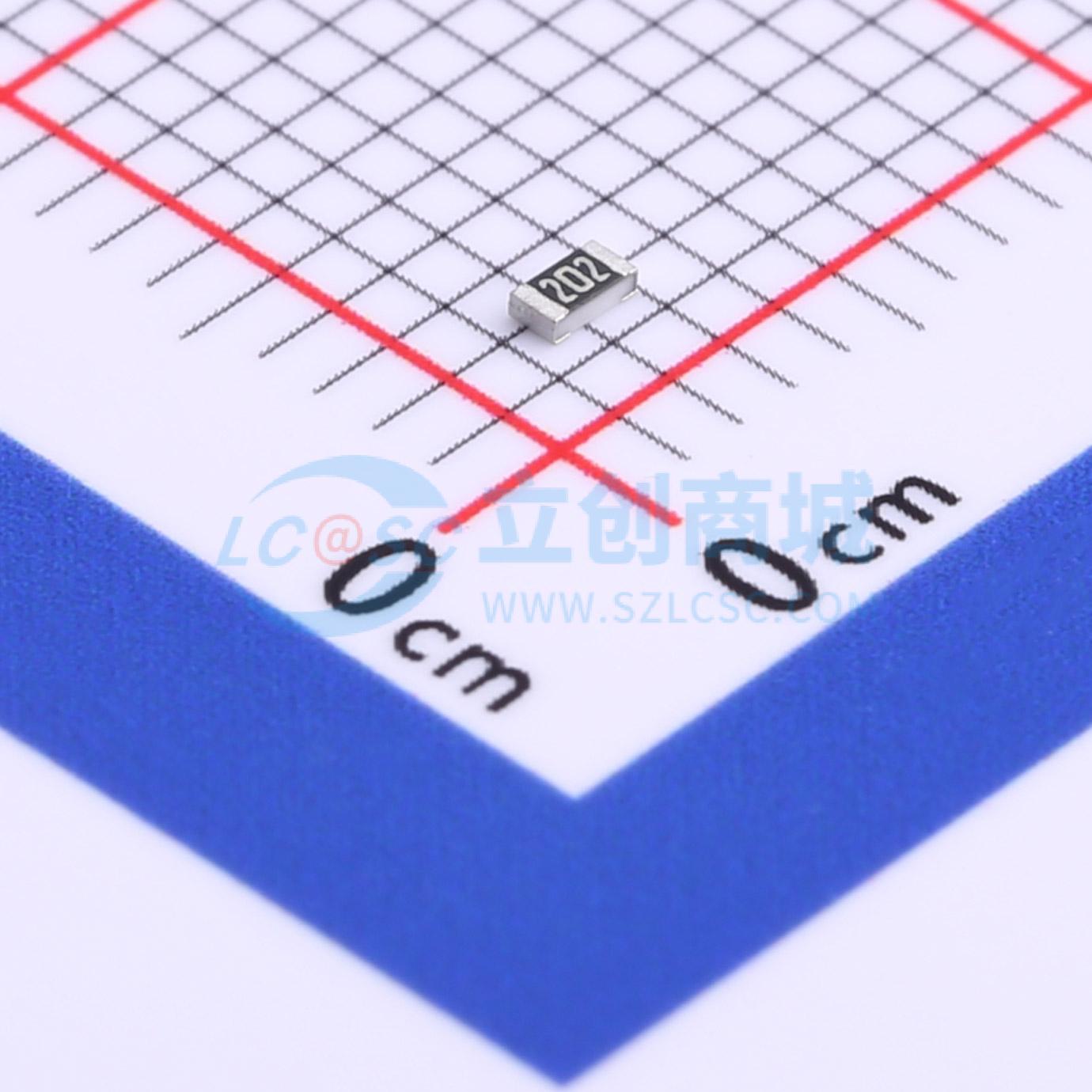 点击查看大图 0603WAJ0202T5E实物图