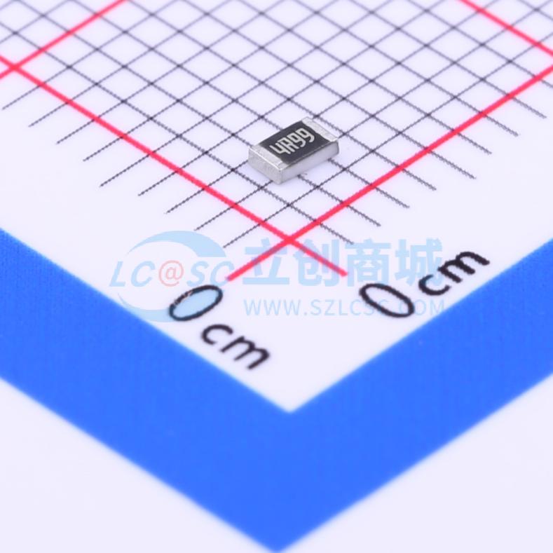 点击查看大图 0805W8F499KT5E实物图