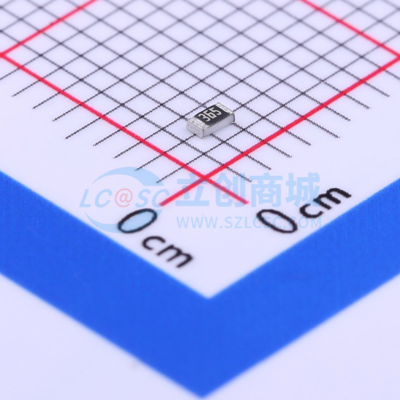 点击查看大图 0603WAJ0365T5E实物图