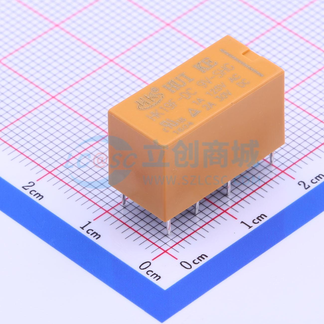 点击查看大图 HK19F-DC 9V-SHG实物图