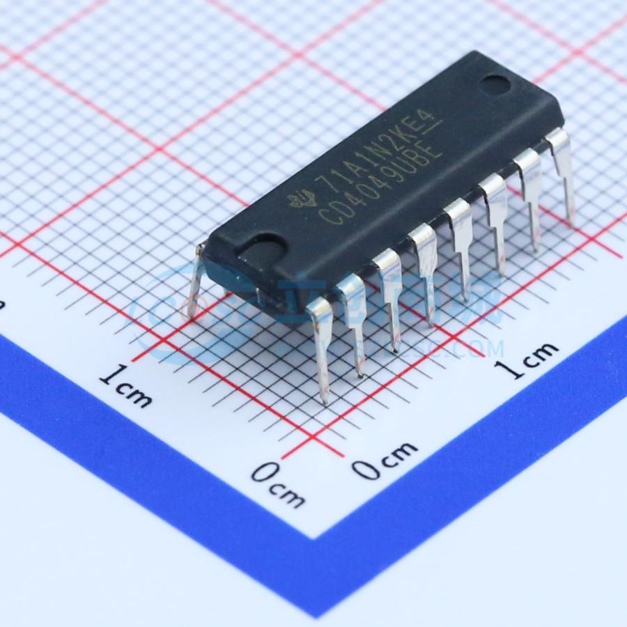 CD4049UBE实物图