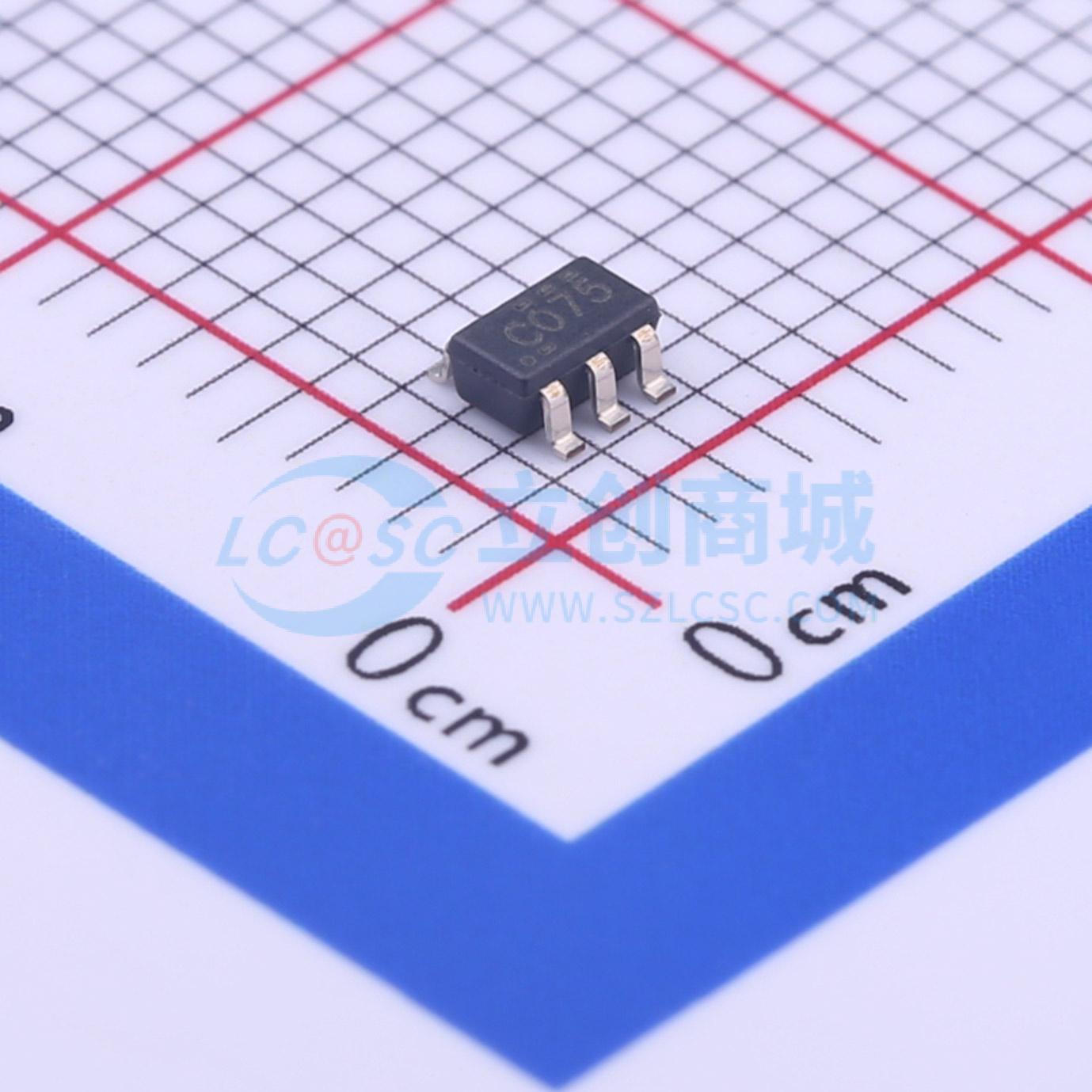 点击查看大图 SN74LVC2G07DBVR实物图