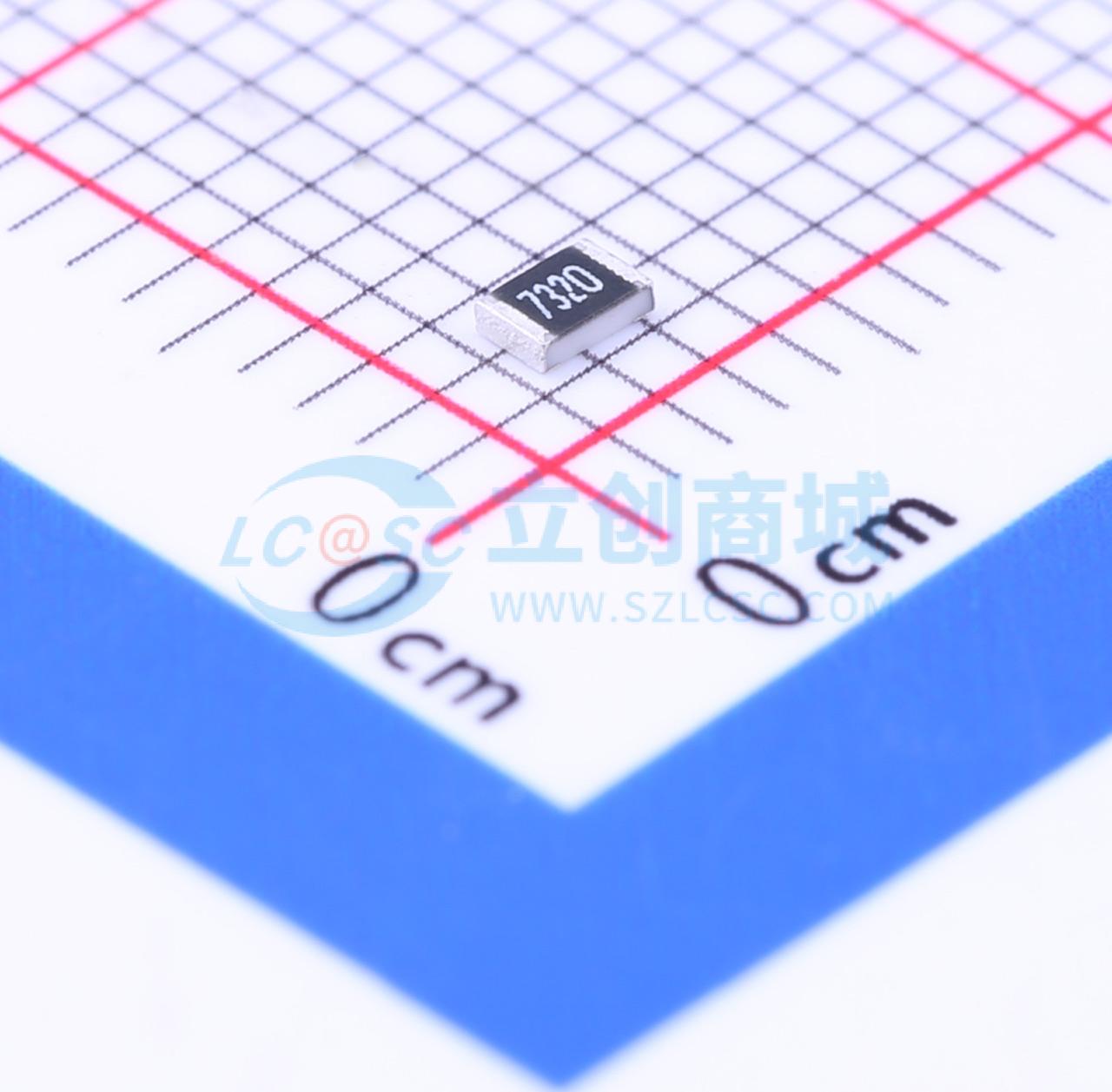 点击查看大图 0805W8F7320T5E实物图