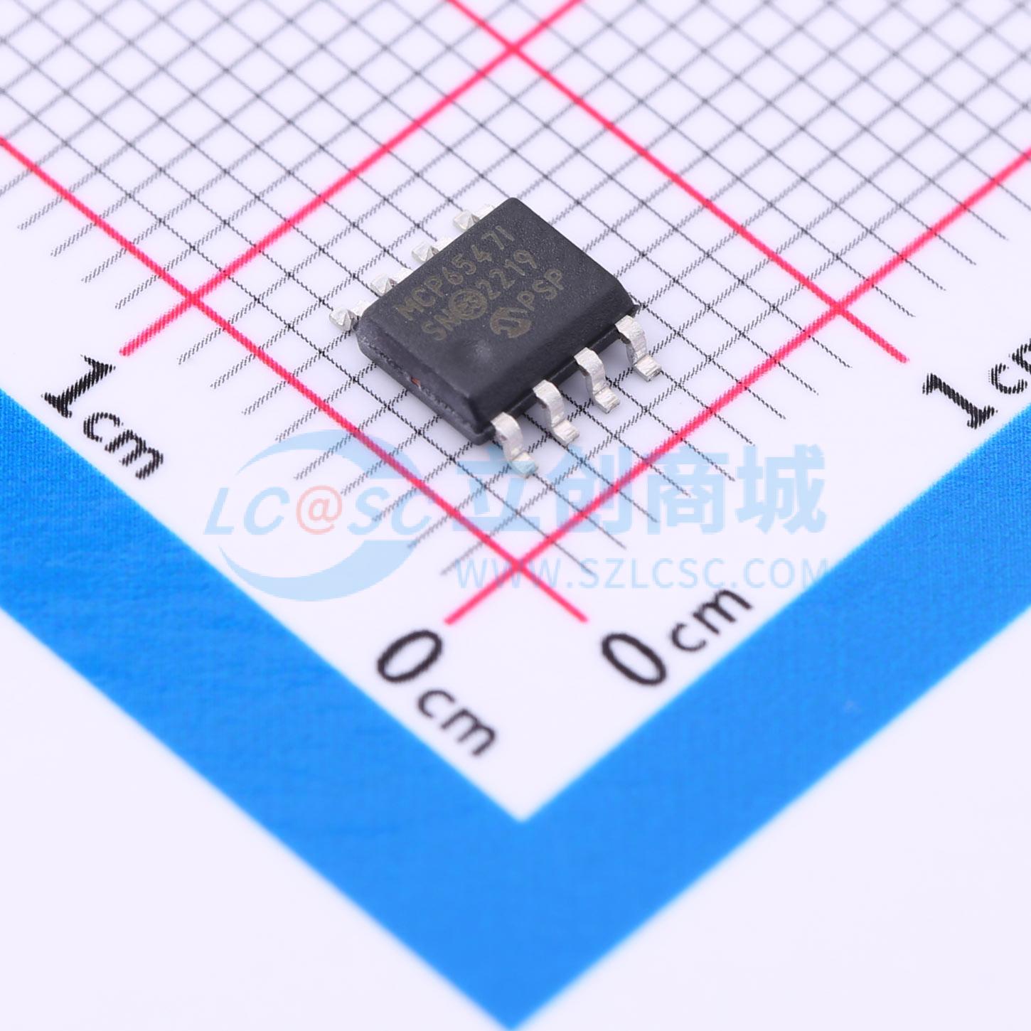 点击查看大图 MCP6547-I/SN实物图
