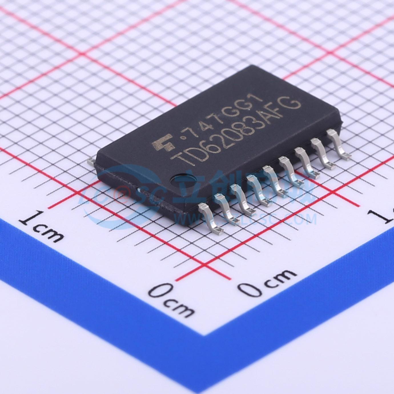 点击查看大图 TD62083AFG实物图