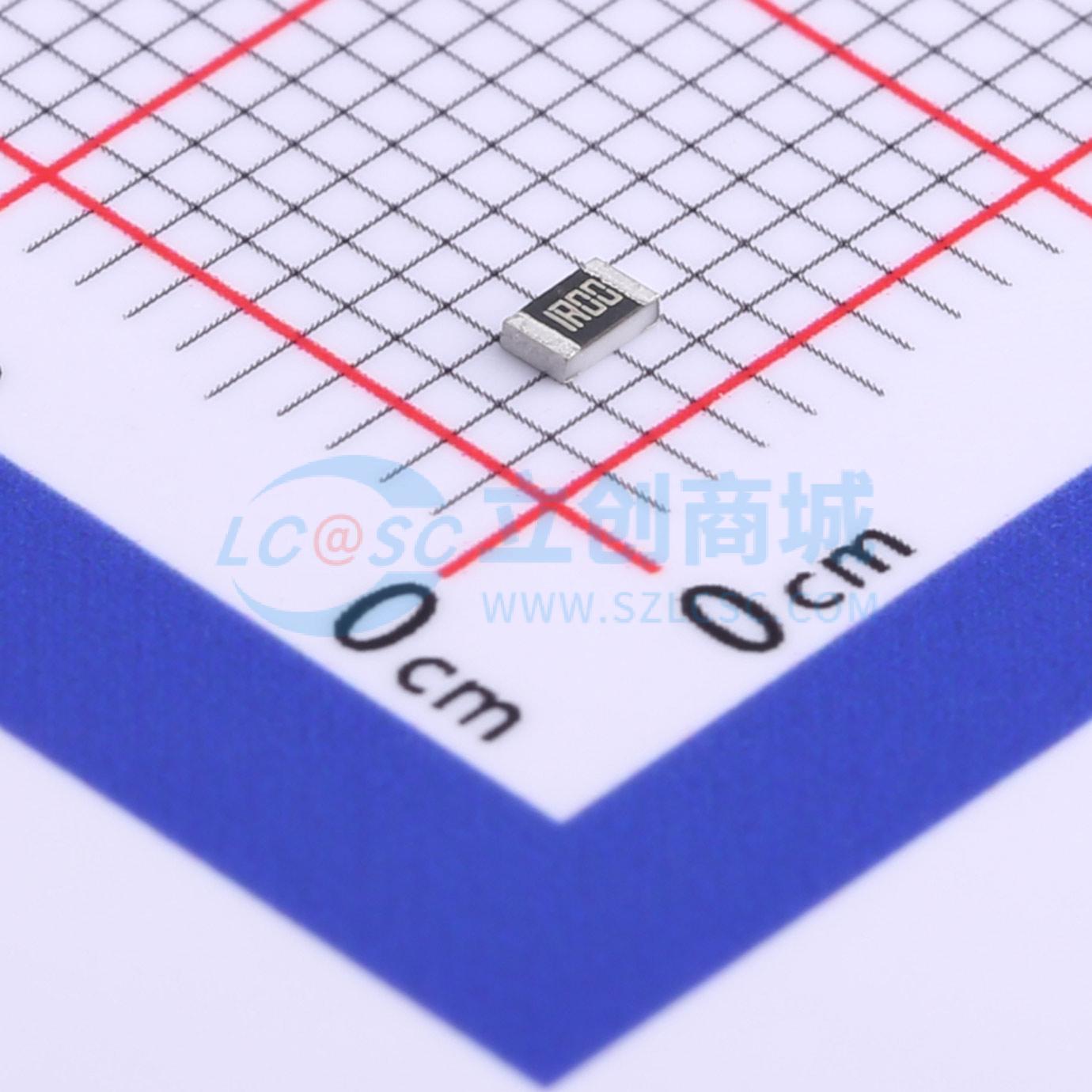 点击查看大图 0805W8F100KT5E实物图