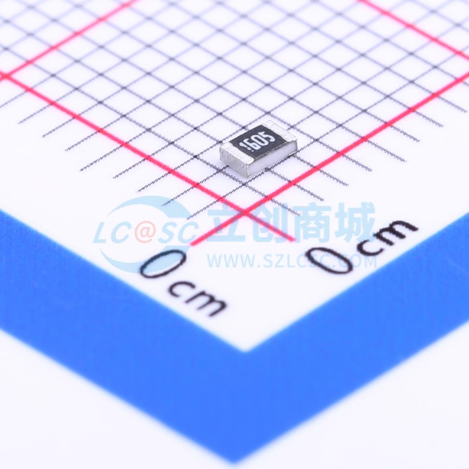 0805W8F1605T5E实物图