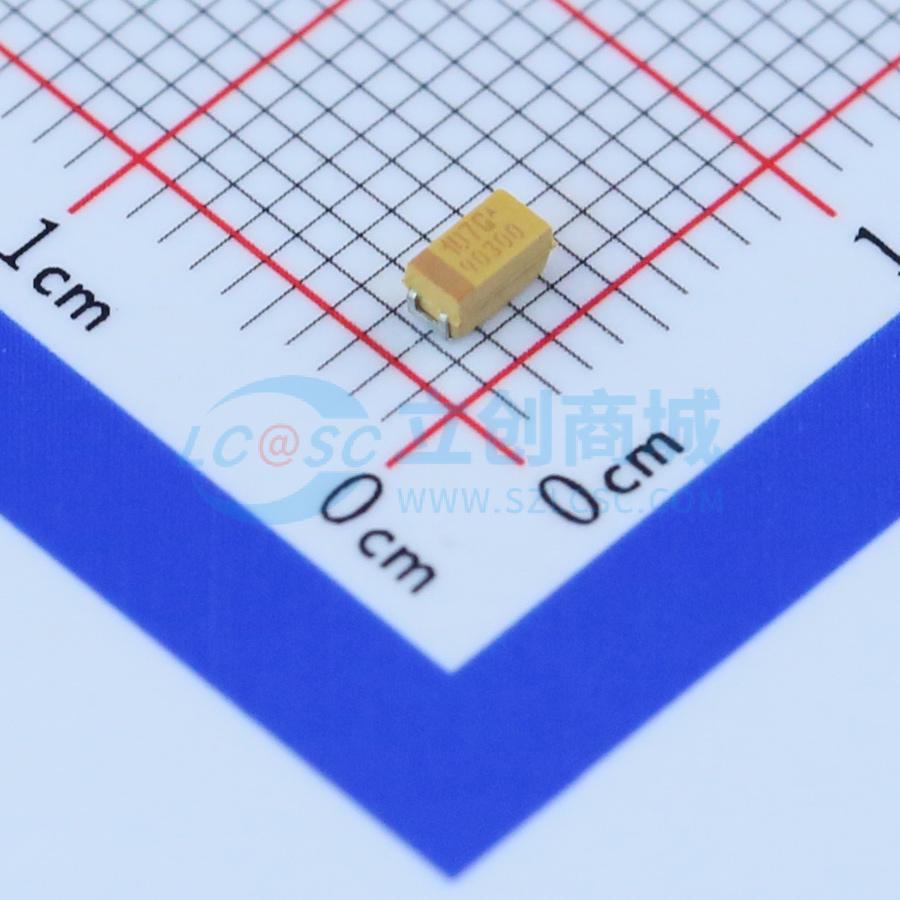 点击查看大图 TLJA107M004R0500实物图