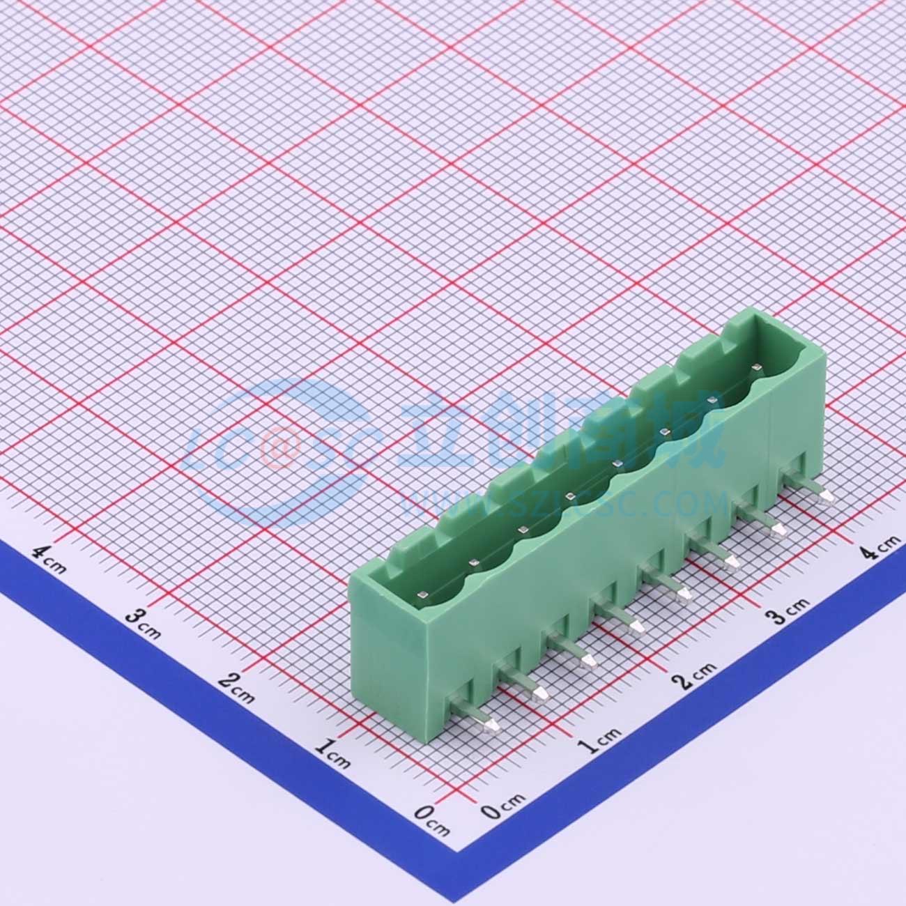 点击查看大图 WJ2EDGRC-5.08-8P实物图