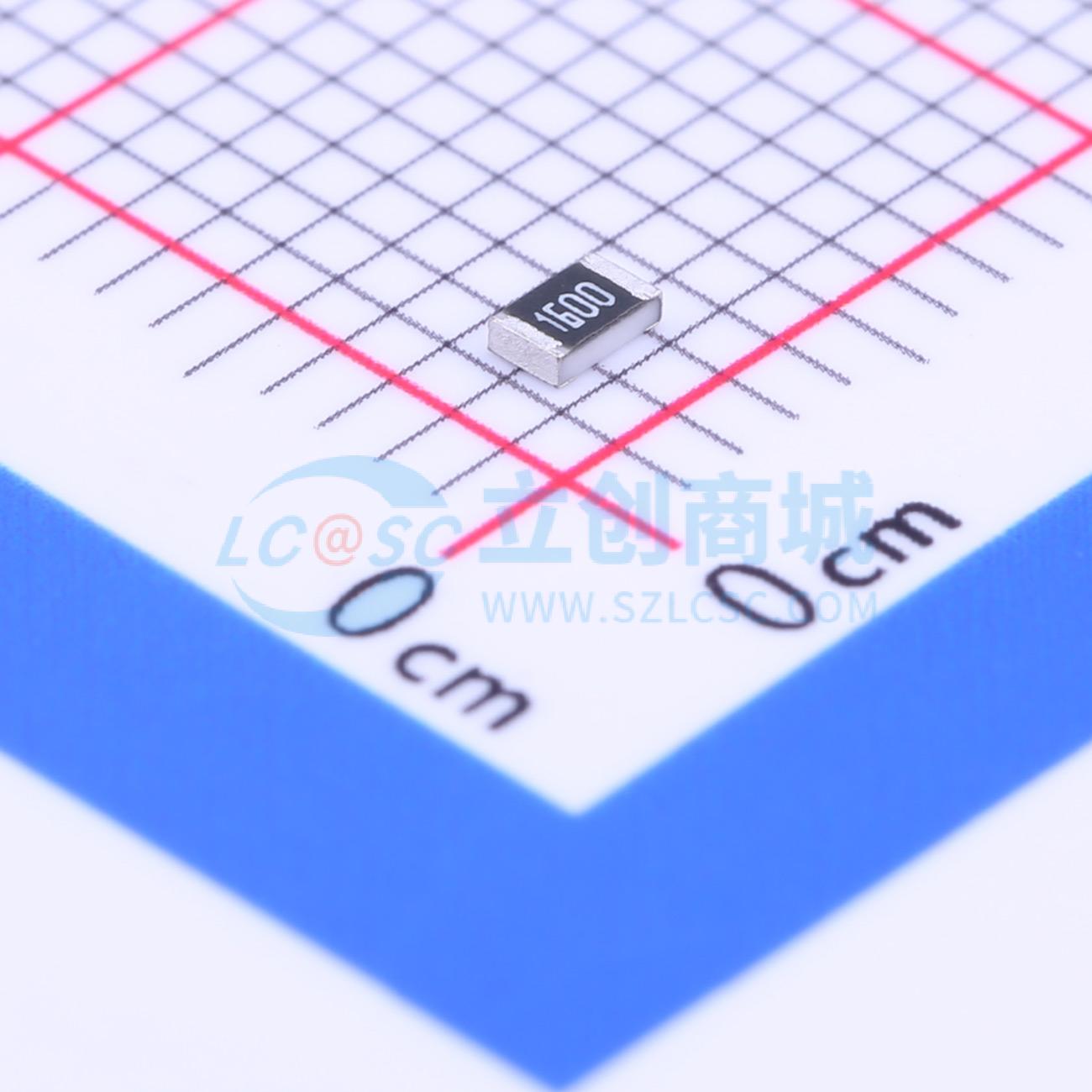 点击查看大图 0805W8F1600T5E实物图