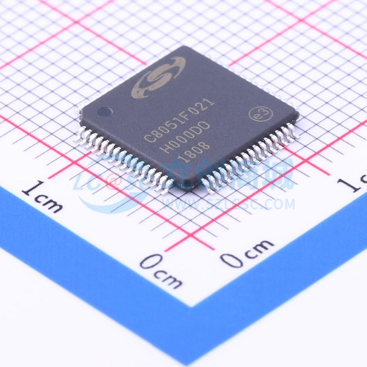 点击查看大图 C8051F021-GQR实物图